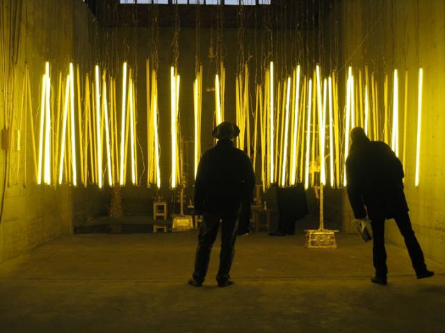 Terence KOH installation View Temple of Golden Piss (2004)
