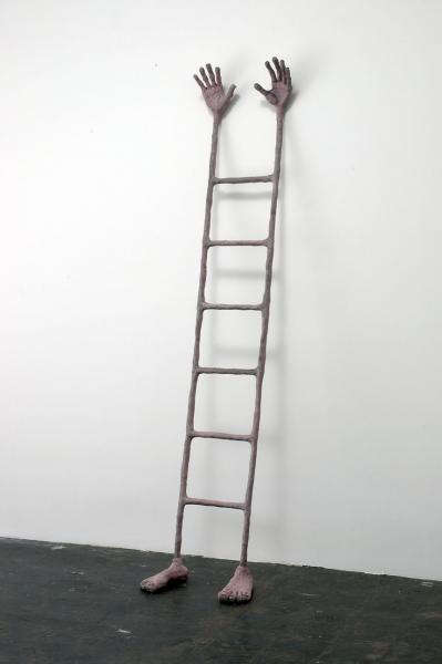 Liz Craft Ladder Guy (Facing Out), 2005