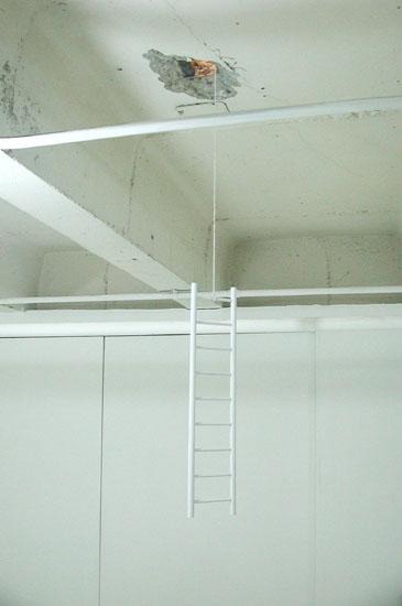 ASIANPUNKBOY Untitled 1 (Hole, Plant, Light, Cup, Ladder) (2003) (Ladder Detail)