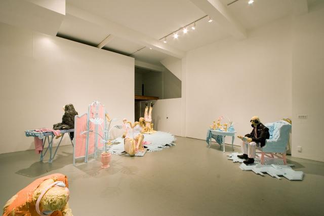 Folkert DE JONG Installation Shot from Golden Dawn, 2005