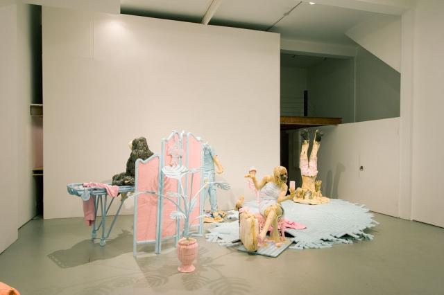 Folkert DE JONG Installation Shot from Golden Dawn, 2005