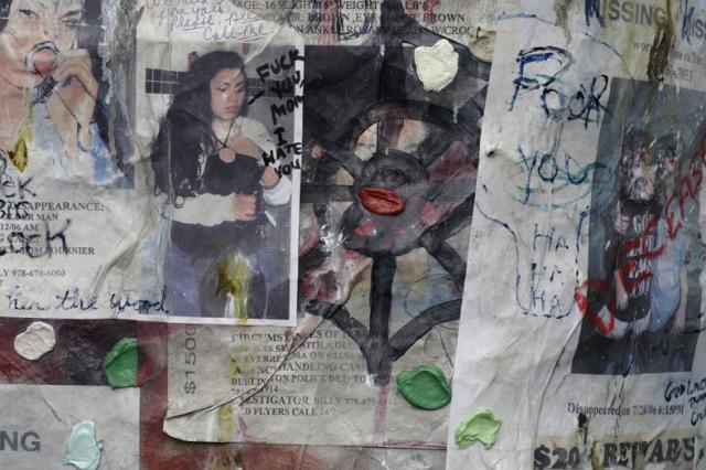 Dan COLEN Missing Schmissing, 2006 (detail)