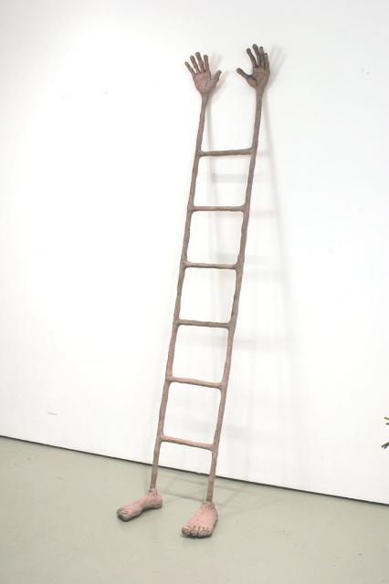 Liz Craft Ladder Guy (Facing Out), 2005