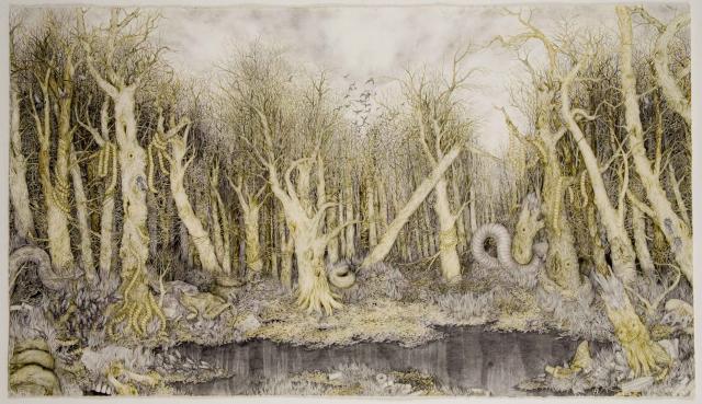 Aurel SCHMIDT Body Swallows World, 2006