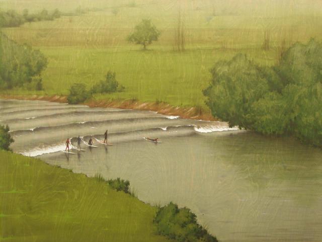 Chris BALLANTYNE Untitled, Tidal Bore (Across), 2006