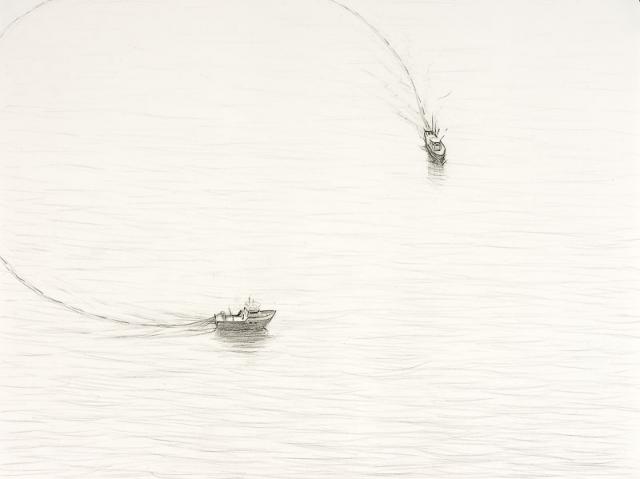 Chris BALLANTYNE Untitled, Boats (Circle), 2006