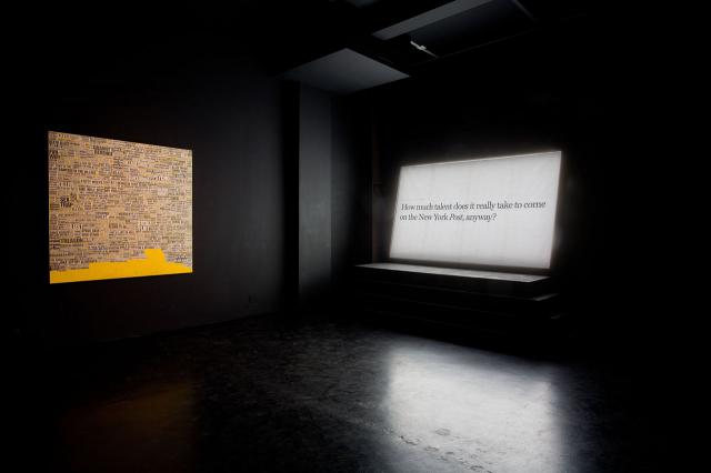 Dash SNOW Installation View 1