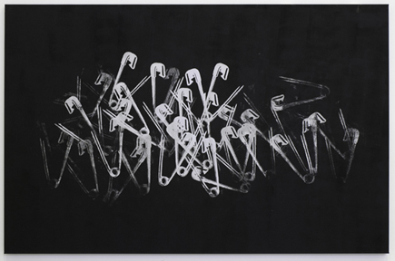 Dean SAMESHIMA Safe Fade (silver on black), 2008