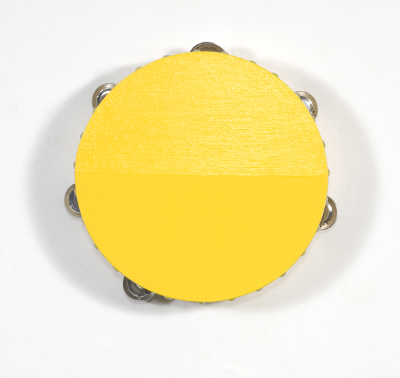 Paul LEE Untitled (tambourine painting), 2008