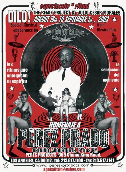 Julio Cesar Morales Exhibit poster
