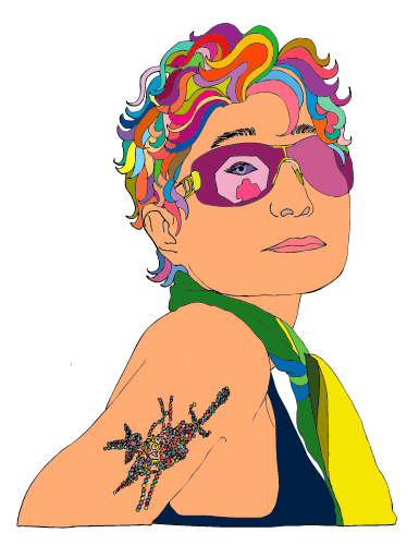 assume vivid astro focus Yoko Ono