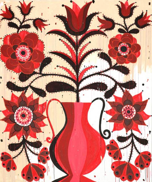 Antonio BALLESTER MORENO Jarr�n con Flores (Vase with  Flowers), 2010