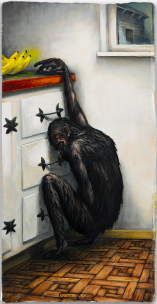 Dan ATTOE Monkey in the Corner, 2011