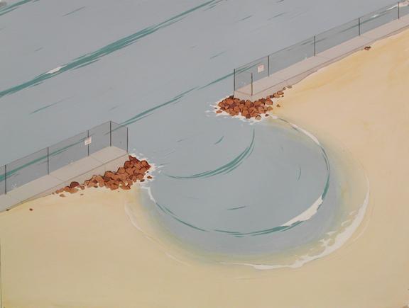 Chris BALLANTYNE Untitled (Small Inlet) (2004)
