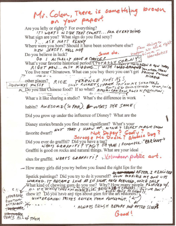Dan Colen Page #119