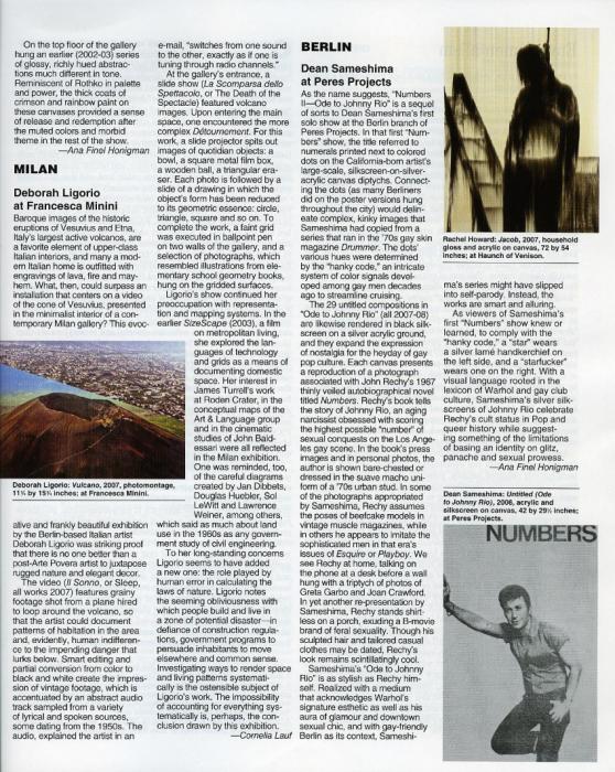 Dean Sameshima at Peres Projects Page #301