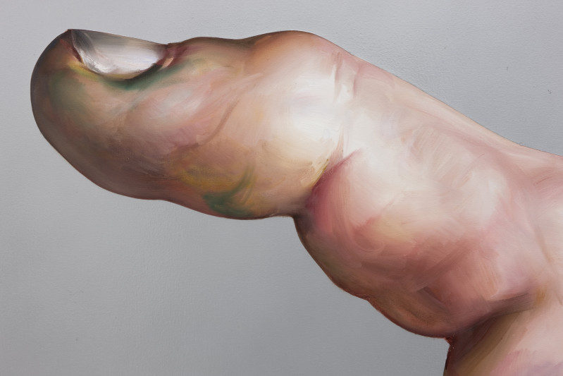 Untitled, Bent Finger in Gray (untitled)