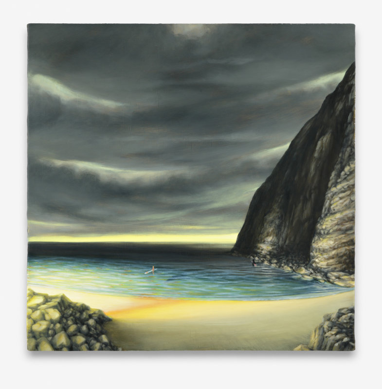 Surfers On Still Water 1