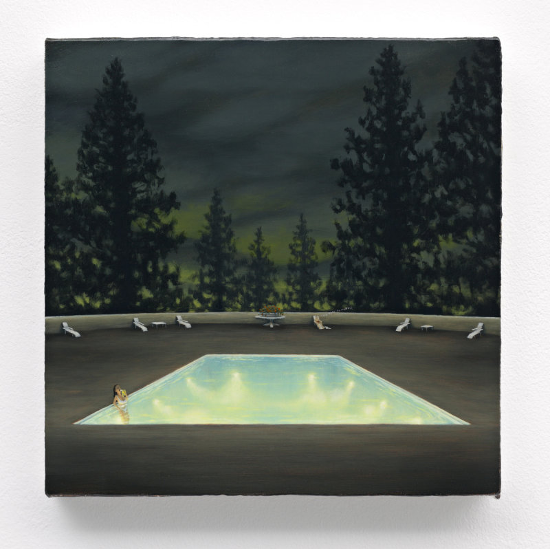 Swimming Pool at Night 2