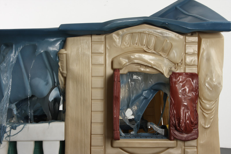 Untitled (Melted House) (detail) Untitled (Melted House) (detail)