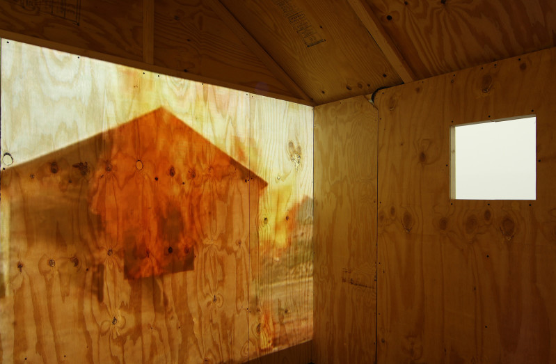 Untitled (Burning House) (detail) Untitled (Burning House) (detail)
