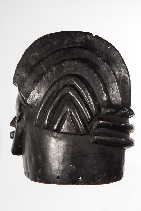 Helmet Mask of the Sande Society, Bassa, Liberia