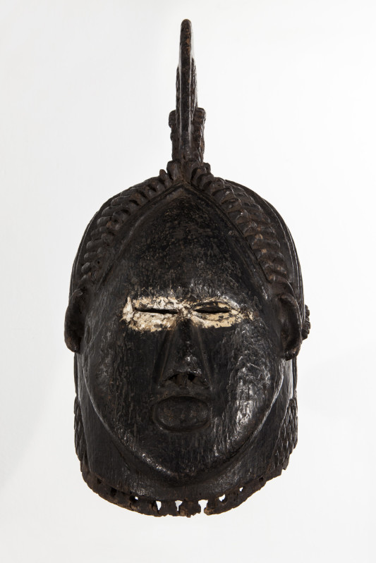 Helmet Mask of the Sande Society, Gola, Liberia