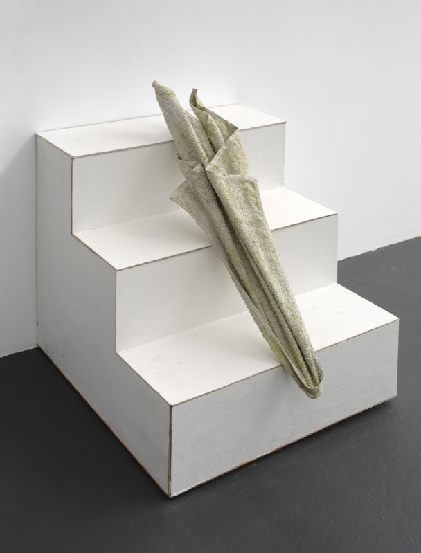 Untitled (Stairs with Cement Towel)