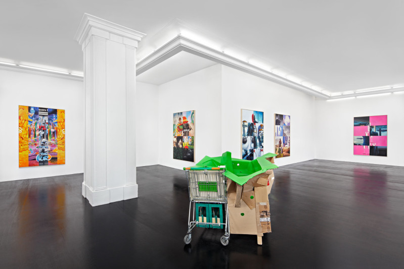 Mike Bouchet, Power Lunch, 2014 (installation)